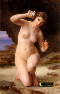 tranh-son-dau-co-dien-Bouguereau,_William_-_Femme_au_Coquillage_-1885 